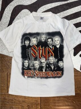 Styx and REO Speedwagon Classic Rock Tour Shirt